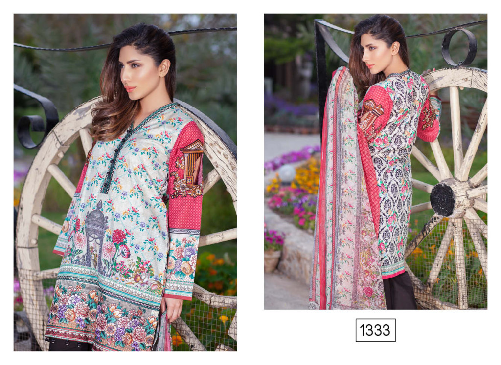 Motifz Digital Printed Lawn Summer Dresses 2016 7