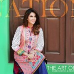 Printed Embroidered 2 Piece Lawn Collection 2016 6