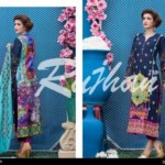 Rujhan Eid Lawn Collection Embroidered Dresses 2016 10