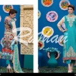 Rujhan Eid Lawn Collection Embroidered Dresses 2016 11