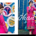 Rujhan Eid Lawn Collection Embroidered Dresses 2016 17