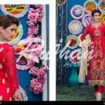 Rujhan Eid Lawn Collection Embroidered Dresses 2016 2