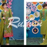 Rujhan Eid Lawn Collection Embroidered Dresses 2016 4