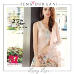 Teena Durrani Luxury Eid Lawn By Al Zohaib 2016 2