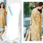 Al Zohaib Mahnoor Eid Lawn Fancy Dresses 2016 13