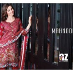 Al Zohaib Mahnoor Eid Lawn Fancy Dresses 2016 15