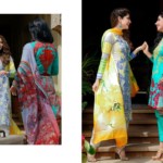 Ayesha Zara Eid Lawn Festive Dresses By Al Zohaib 2016 5