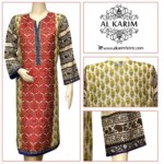 Batool Kazmi Fancy Eid Collection Al Karim Fabrics 2016 2