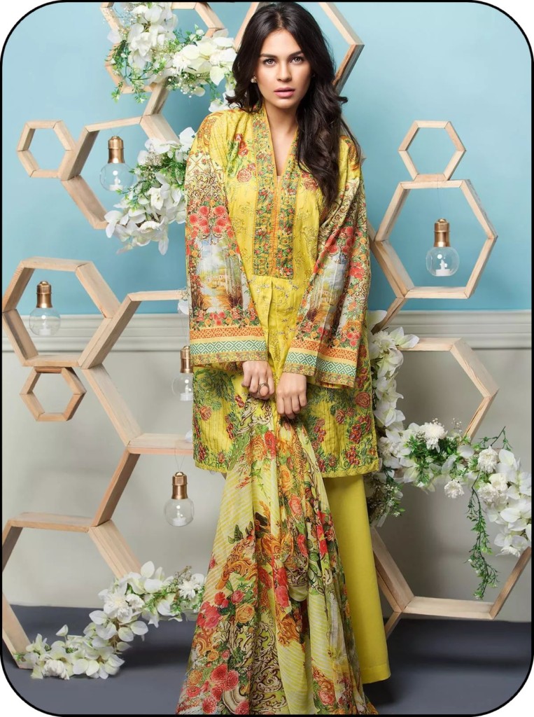 Beech Tree Fancy Eid Lawn Dresses Summer 2016 12