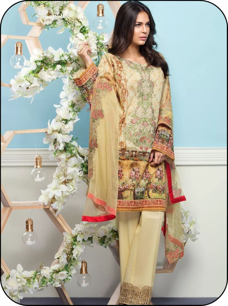 Beech Tree Fancy Eid Lawn Dresses Summer 2016 15