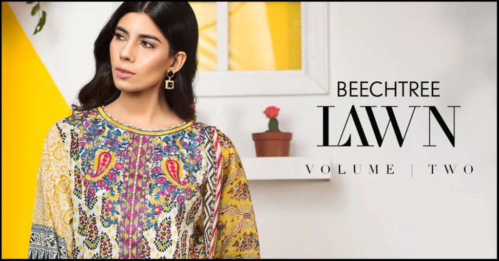 Beech Tree Fancy Eid Lawn Dresses Summer 2016 3