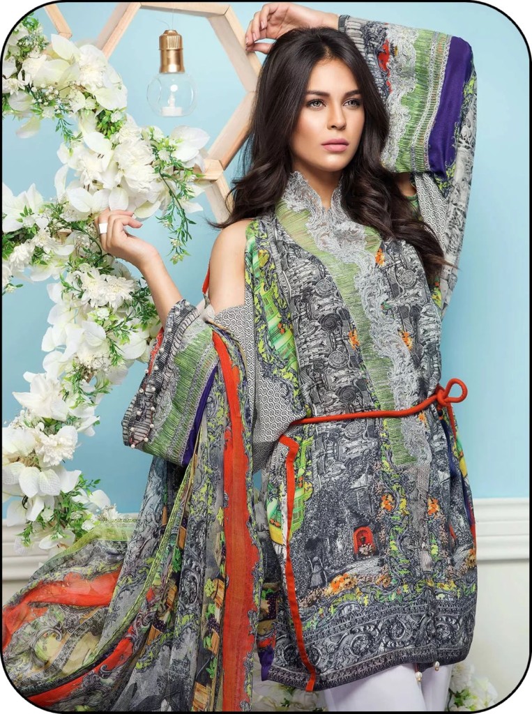 Beech Tree Fancy Eid Lawn Dresses Summer 2016 6