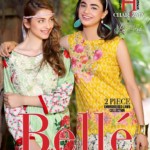 Belle 2 Piece Embroidered Eid Lawn By Charizma 2016