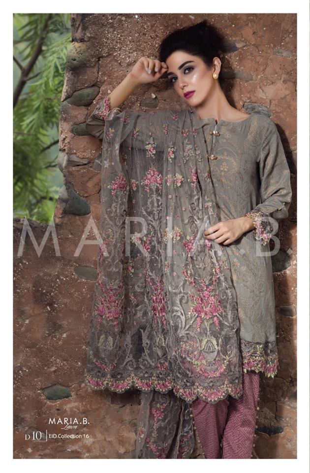 Maria B Eid Lawn Dresses Summer 2016