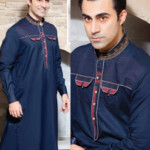 Rivaj Fabrics Men Semi Stitched Eid Collection 2016 5