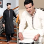 Rivaj Fabrics Men Semi Stitched Eid Collection 2016 9