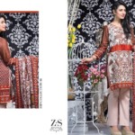 Sahil Embroidered Eid Dresses ZS Textiles 2016 5