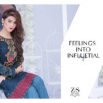 Sahil Embroidered Eid Dresses ZS Textiles 2016 6