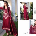 Ayesha Durrani Embroidered Chiffon Collection 2016 3