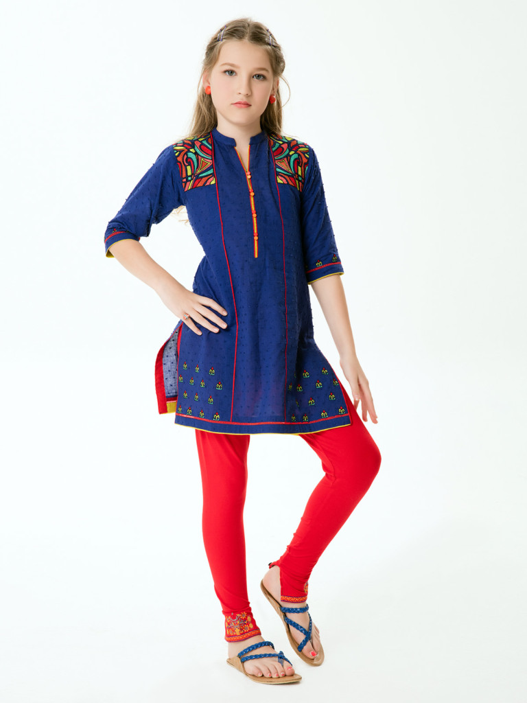 Edenrobe Kids Kurti Autumn Season Dresses 2016