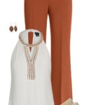 Flared Trousers For Women Polyvore Combos For Autumn 5