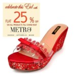 Metro Shoes Eid Footwear For Women 2016 5