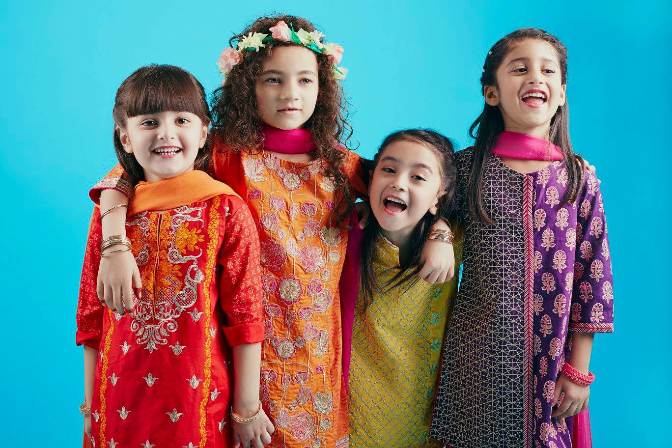 Pepperland Kids Festive Season Dresses