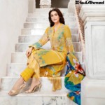 Trencia Satin Silk Eid Collection Gul Ahmed 2016 10