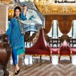 Trencia Satin Silk Eid Collection Gul Ahmed 2016 12