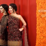 Asim Jofa Luxury Embroidered Chiffon Dresses 2016-17 6