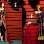 Asim Jofa Luxury Embroidered Chiffon Dresses 2016-17 7