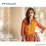 Khaadi Unstitched Embroidered Tops Autumn Collection 2016-17