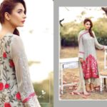 Serene Premium Embroidered Chiffon Collection 2016-17 2