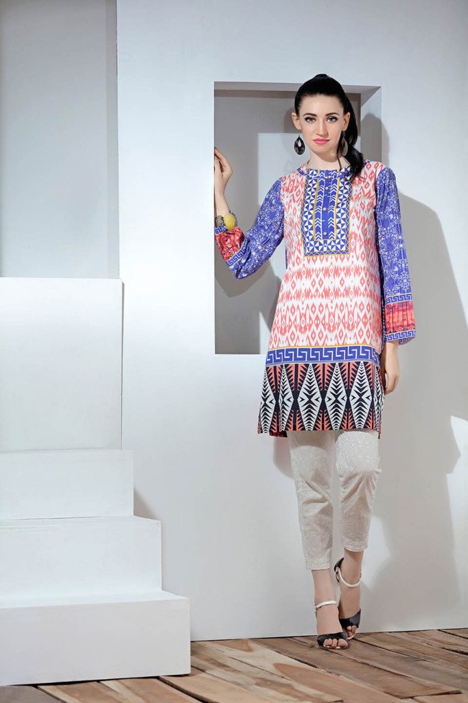 So Kamal Fall Collection Digital Printed Shirts 2016-17