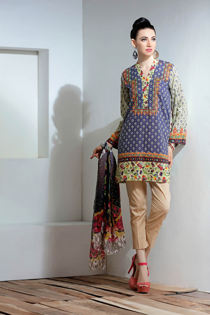 So Kamal Fall Collection Digital Printed Shirts 2016-17 4