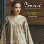 Bareeze Embroidered Classic Winter Collection 2016-17