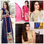 Embroidered Crinkle Chiffon Eid Ul Azha Collection Motifz 2016-17 6