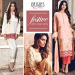 Embroidered Festive Eid Lawn Origins Collection 2016-17 3