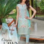 Embroidered Festive Eid Lawn Origins Collection 2016-17 6