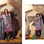 Subhata Winter Cambric Dresses Shariq Textiles Collection 2016-17