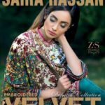 Saira Hassan Velvet Embroidered Winter Dresses 2016-17