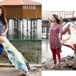 Classic Lawn Shalwar Kameez By Five Star Textiles 2017