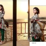 Classic Lawn Shalwar Kameez By Five Star Textiles 2017 5