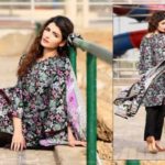 Classic Lawn Shalwar Kameez By Five Star Textiles 2017 8