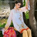 Gul Ahmed La Chiffon Summer Shalwar Kameez 2017 2