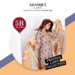 Adam Jee Casual Printed Lawn Shalwar Kameez Collection 2017 2