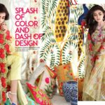 Charizma Naranji Digital Eid Lawn Vol-2 2017