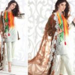 Charizma Naranji Digital Eid Lawn Vol-2 2017 5