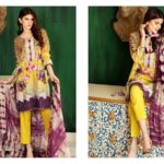 Charizma Naranji Digital Eid Lawn Vol-2 2017 8