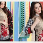 Floss Embroidered Luxury Lawn Shalwar Kameez Vol-2 2017 5